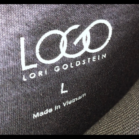 NWOT LOGO by Lori Goldstein Essential Sharkbite Hem Top - Picture 10 of 16